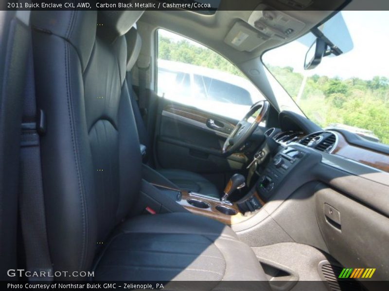 Carbon Black Metallic / Cashmere/Cocoa 2011 Buick Enclave CXL AWD