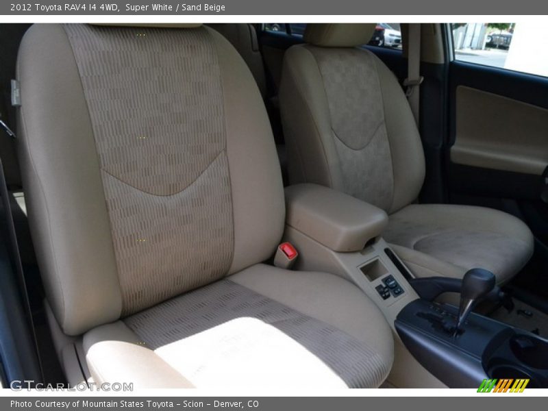 Super White / Sand Beige 2012 Toyota RAV4 I4 4WD