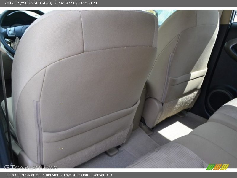 Super White / Sand Beige 2012 Toyota RAV4 I4 4WD