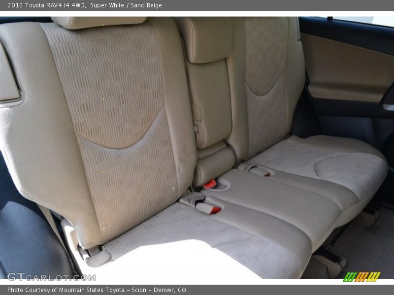 Super White / Sand Beige 2012 Toyota RAV4 I4 4WD
