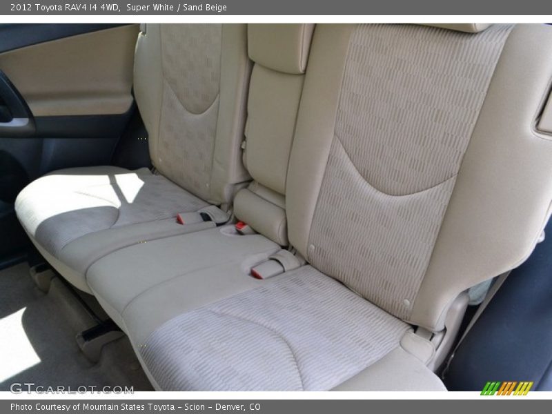Super White / Sand Beige 2012 Toyota RAV4 I4 4WD