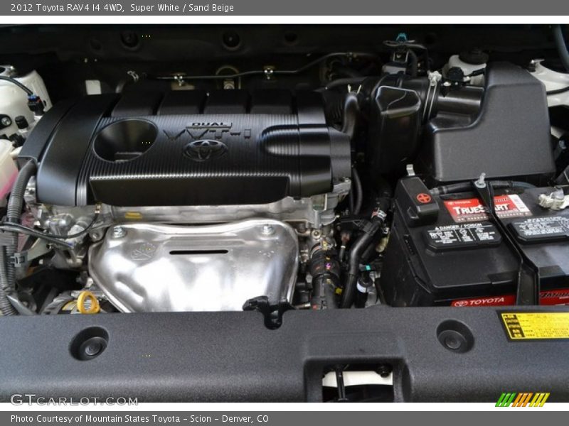 Super White / Sand Beige 2012 Toyota RAV4 I4 4WD
