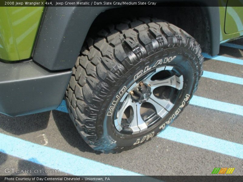 Jeep Green Metallic / Dark Slate Gray/Medium Slate Gray 2008 Jeep Wrangler X 4x4
