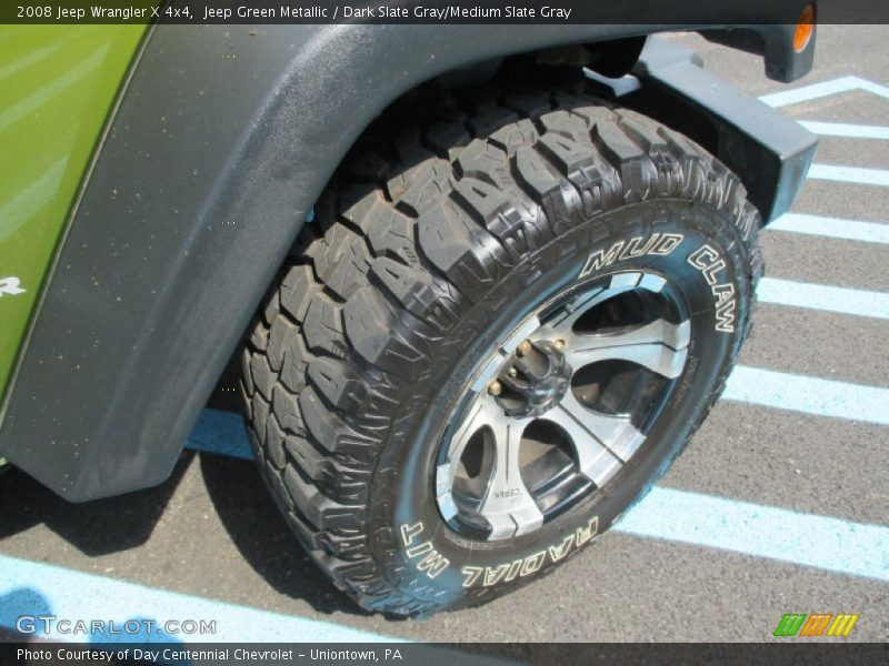 Jeep Green Metallic / Dark Slate Gray/Medium Slate Gray 2008 Jeep Wrangler X 4x4
