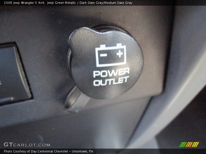 Jeep Green Metallic / Dark Slate Gray/Medium Slate Gray 2008 Jeep Wrangler X 4x4