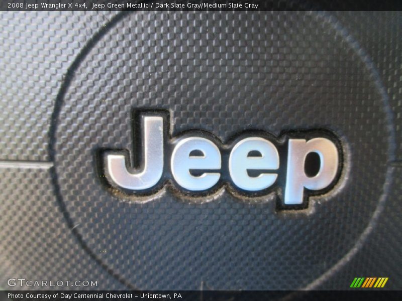 Jeep Green Metallic / Dark Slate Gray/Medium Slate Gray 2008 Jeep Wrangler X 4x4