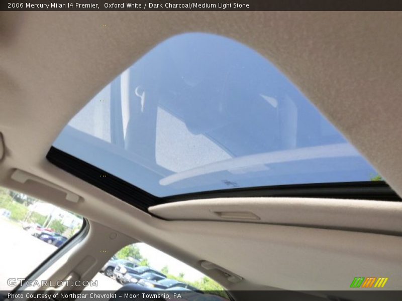 Oxford White / Dark Charcoal/Medium Light Stone 2006 Mercury Milan I4 Premier