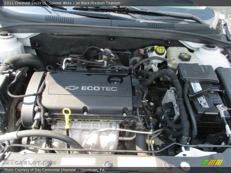 Summit White / Jet Black/Medium Titanium 2011 Chevrolet Cruze LS