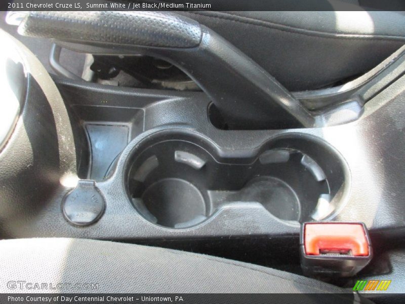 Summit White / Jet Black/Medium Titanium 2011 Chevrolet Cruze LS