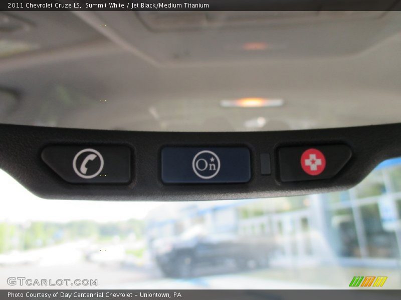 Summit White / Jet Black/Medium Titanium 2011 Chevrolet Cruze LS