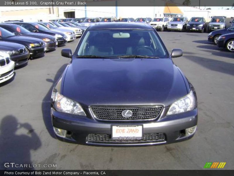 Graphite Gray Pearl / Black 2004 Lexus IS 300