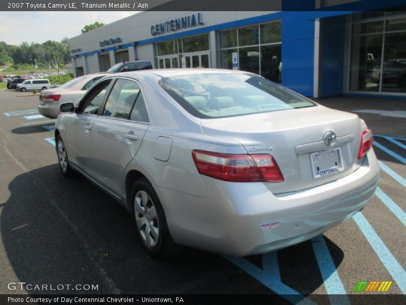 Titanium Metallic / Ash 2007 Toyota Camry LE