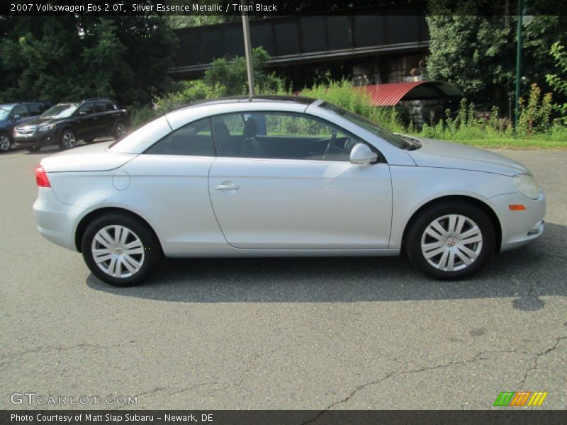 Silver Essence Metallic / Titan Black 2007 Volkswagen Eos 2.0T