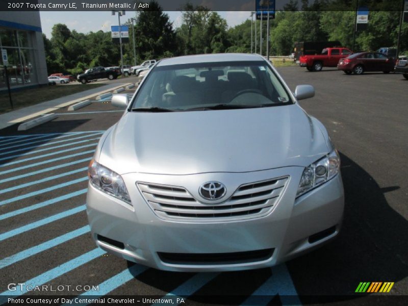 Titanium Metallic / Ash 2007 Toyota Camry LE