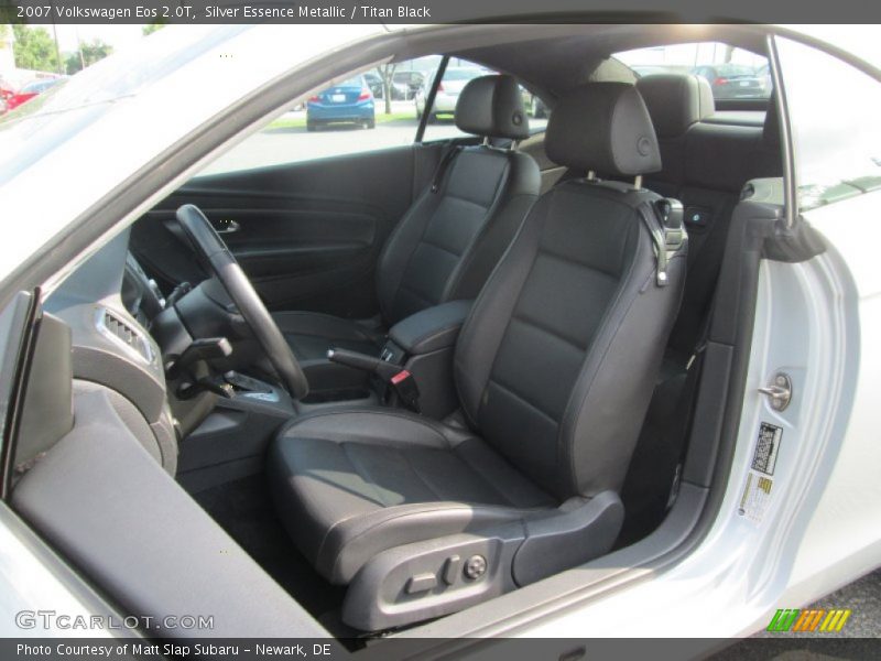 Silver Essence Metallic / Titan Black 2007 Volkswagen Eos 2.0T