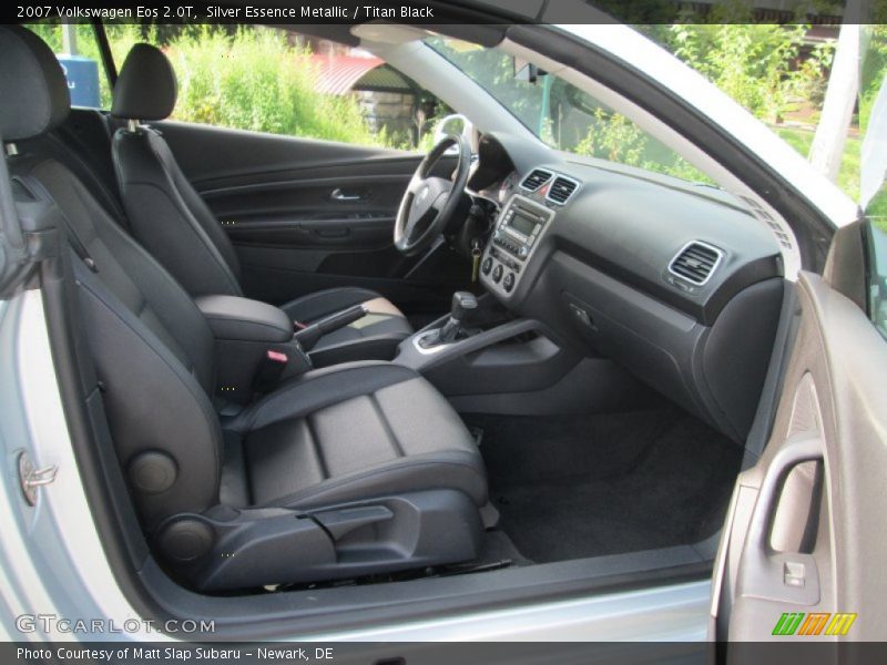 Silver Essence Metallic / Titan Black 2007 Volkswagen Eos 2.0T