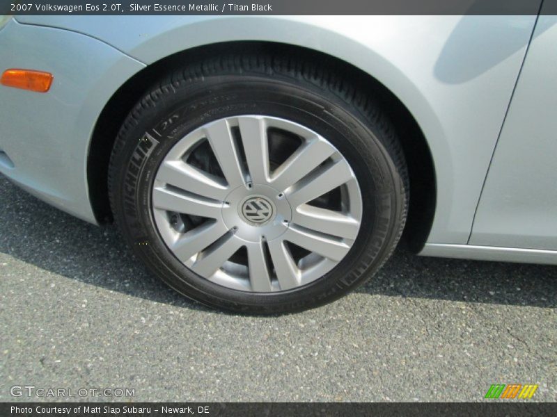 Silver Essence Metallic / Titan Black 2007 Volkswagen Eos 2.0T