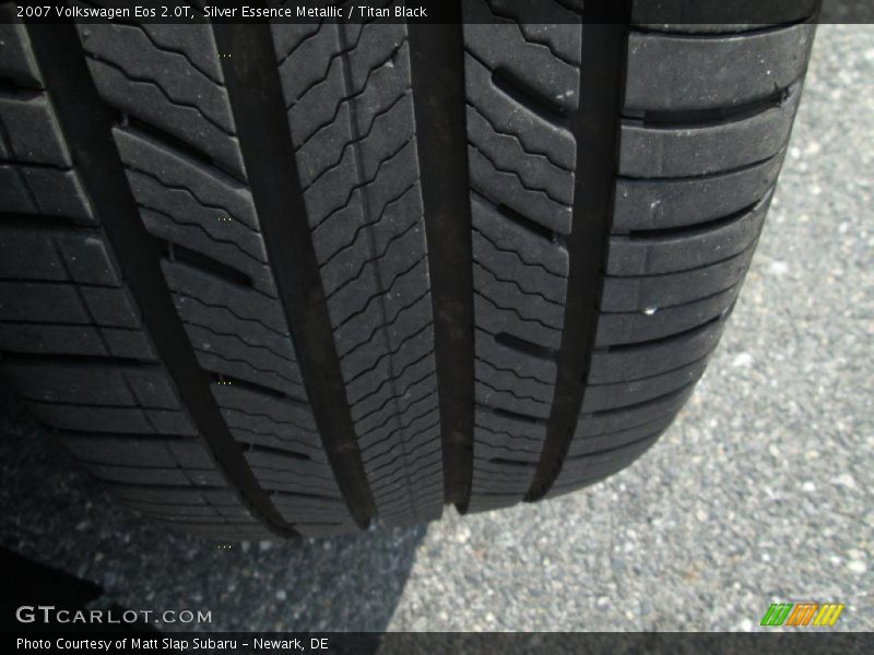 Silver Essence Metallic / Titan Black 2007 Volkswagen Eos 2.0T