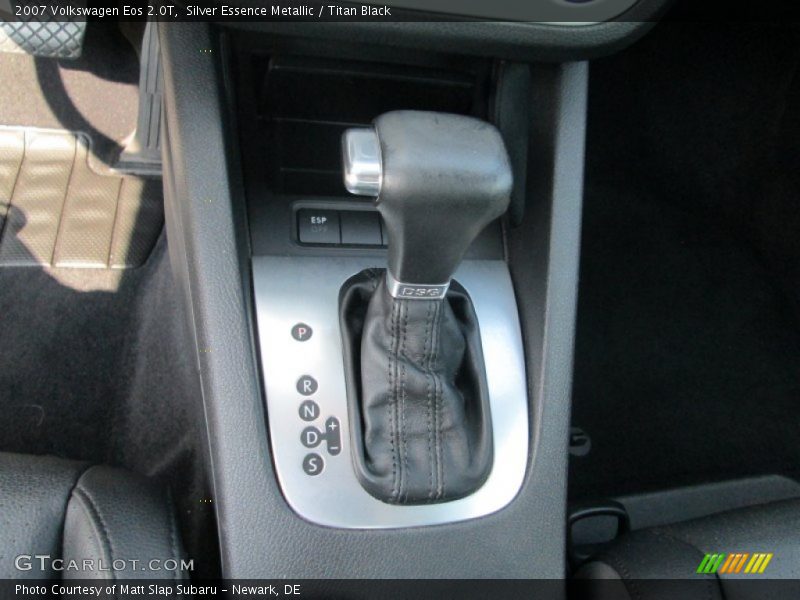 Silver Essence Metallic / Titan Black 2007 Volkswagen Eos 2.0T