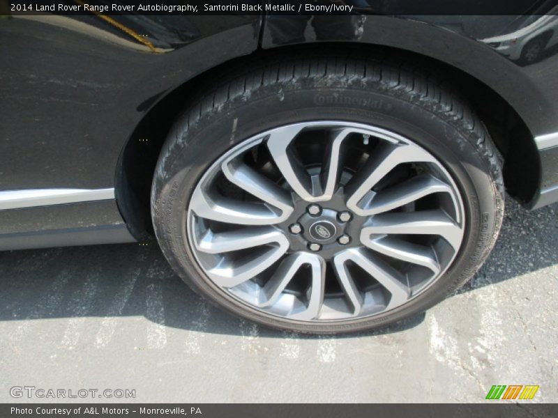 Santorini Black Metallic / Ebony/Ivory 2014 Land Rover Range Rover Autobiography