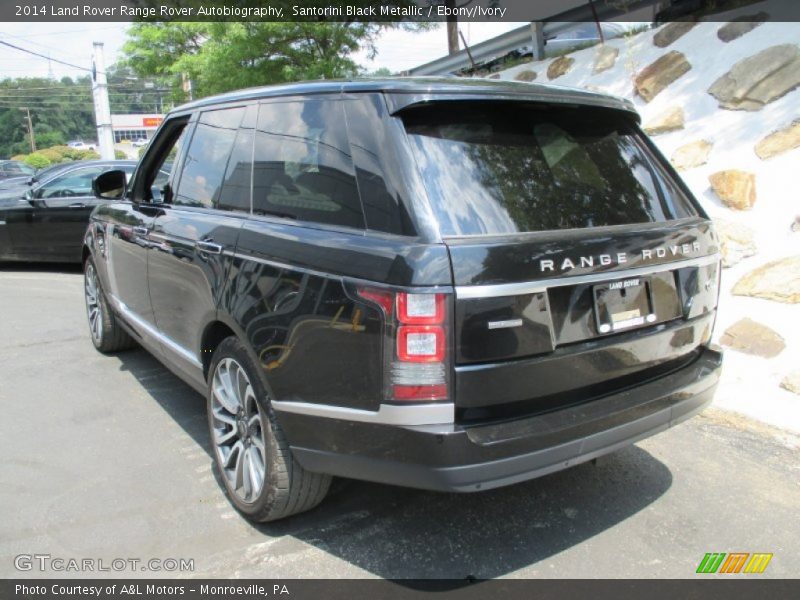 Santorini Black Metallic / Ebony/Ivory 2014 Land Rover Range Rover Autobiography