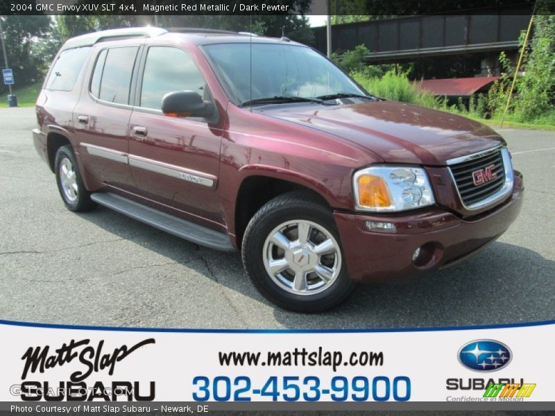 Magnetic Red Metallic / Dark Pewter 2004 GMC Envoy XUV SLT 4x4