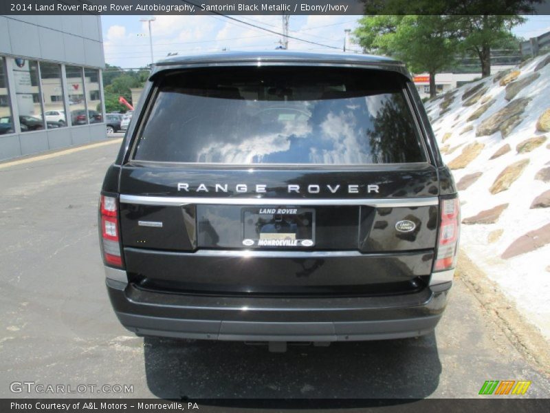 Santorini Black Metallic / Ebony/Ivory 2014 Land Rover Range Rover Autobiography
