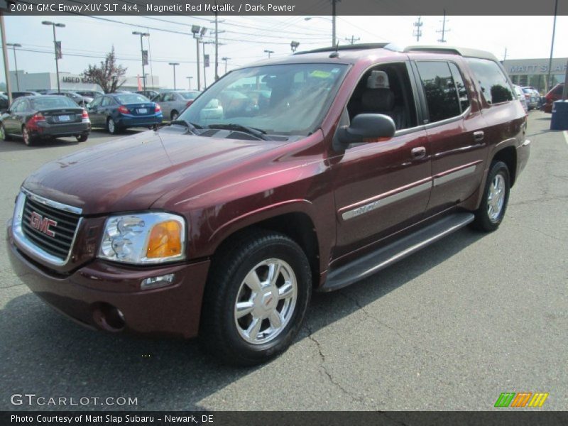 Magnetic Red Metallic / Dark Pewter 2004 GMC Envoy XUV SLT 4x4