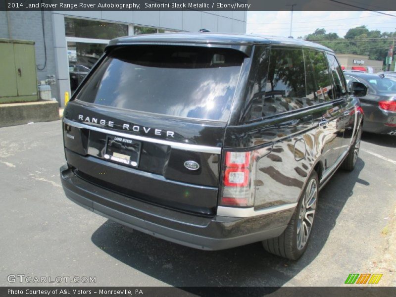 Santorini Black Metallic / Ebony/Ivory 2014 Land Rover Range Rover Autobiography