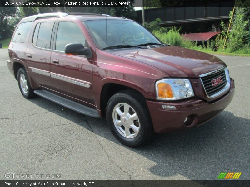 Magnetic Red Metallic / Dark Pewter 2004 GMC Envoy XUV SLT 4x4