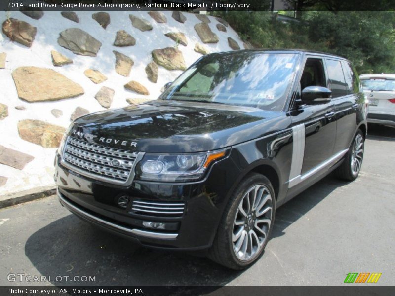 Santorini Black Metallic / Ebony/Ivory 2014 Land Rover Range Rover Autobiography