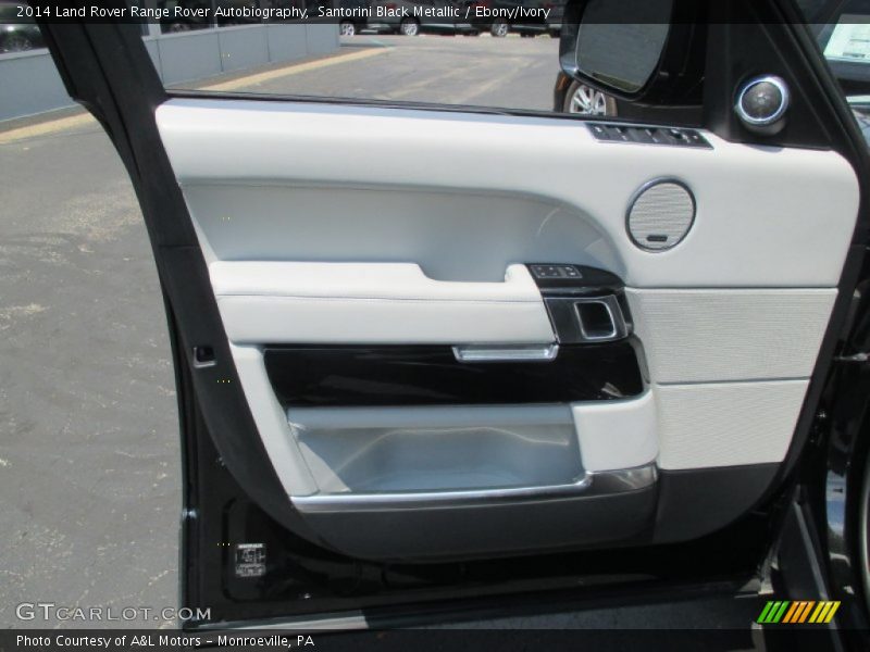Santorini Black Metallic / Ebony/Ivory 2014 Land Rover Range Rover Autobiography