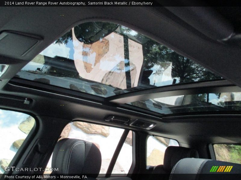 Santorini Black Metallic / Ebony/Ivory 2014 Land Rover Range Rover Autobiography