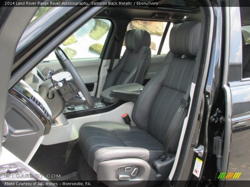 Santorini Black Metallic / Ebony/Ivory 2014 Land Rover Range Rover Autobiography
