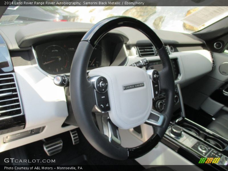Santorini Black Metallic / Ebony/Ivory 2014 Land Rover Range Rover Autobiography