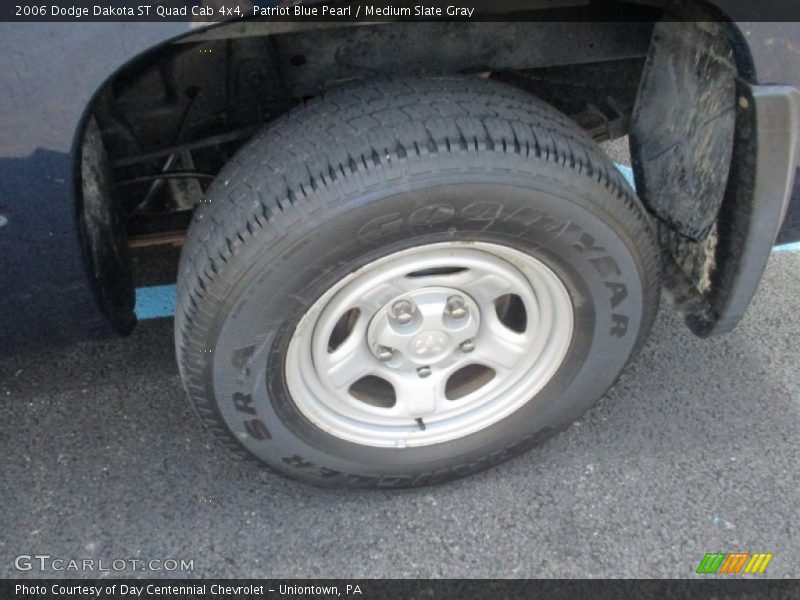 Patriot Blue Pearl / Medium Slate Gray 2006 Dodge Dakota ST Quad Cab 4x4
