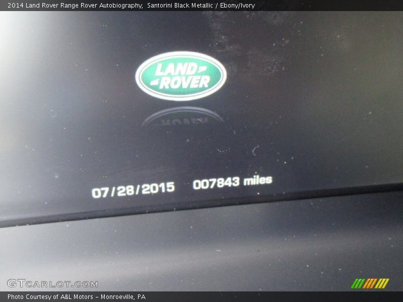 Santorini Black Metallic / Ebony/Ivory 2014 Land Rover Range Rover Autobiography