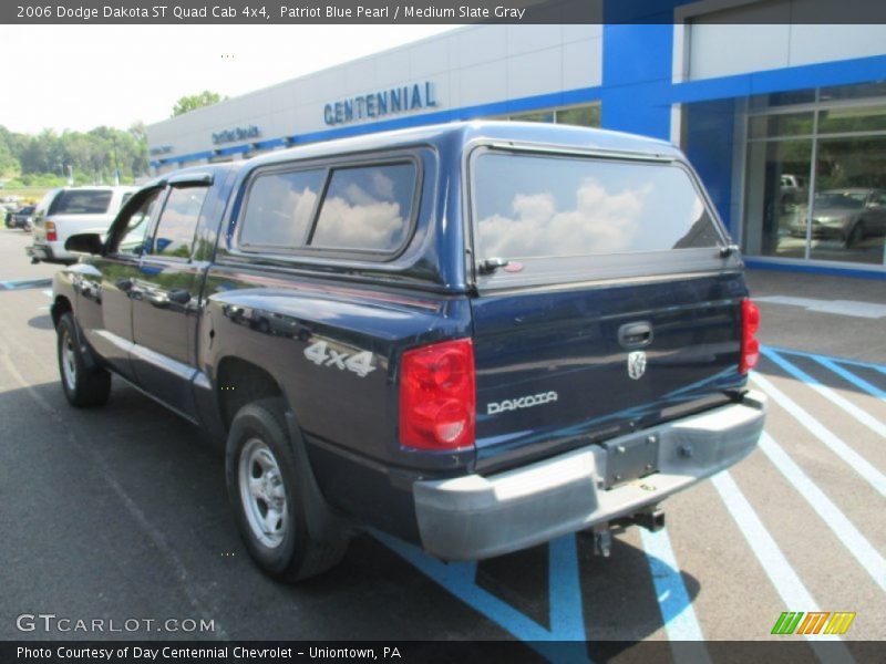 Patriot Blue Pearl / Medium Slate Gray 2006 Dodge Dakota ST Quad Cab 4x4