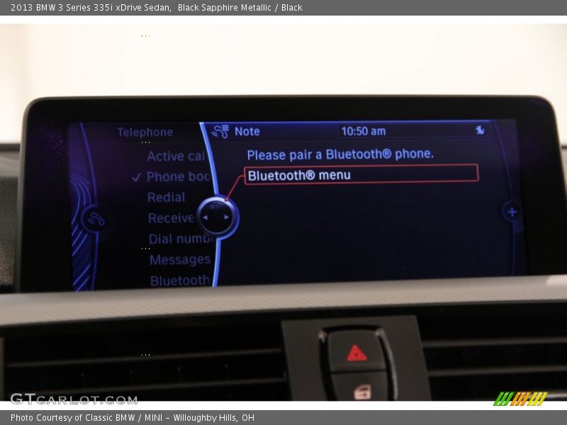 Black Sapphire Metallic / Black 2013 BMW 3 Series 335i xDrive Sedan