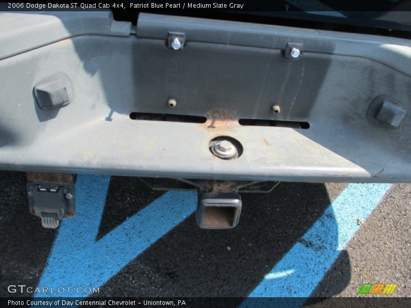 Patriot Blue Pearl / Medium Slate Gray 2006 Dodge Dakota ST Quad Cab 4x4