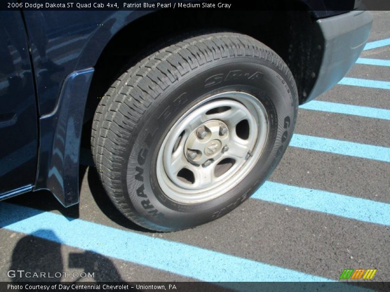 Patriot Blue Pearl / Medium Slate Gray 2006 Dodge Dakota ST Quad Cab 4x4