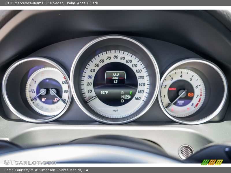 Polar White / Black 2016 Mercedes-Benz E 350 Sedan