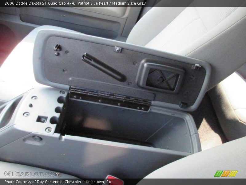 Patriot Blue Pearl / Medium Slate Gray 2006 Dodge Dakota ST Quad Cab 4x4