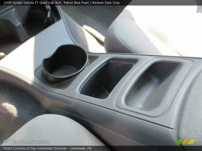 Patriot Blue Pearl / Medium Slate Gray 2006 Dodge Dakota ST Quad Cab 4x4