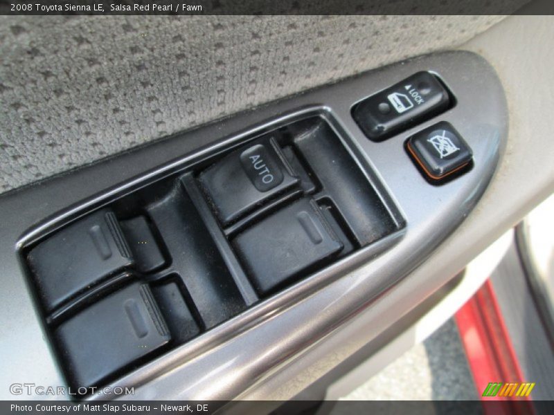 Salsa Red Pearl / Fawn 2008 Toyota Sienna LE