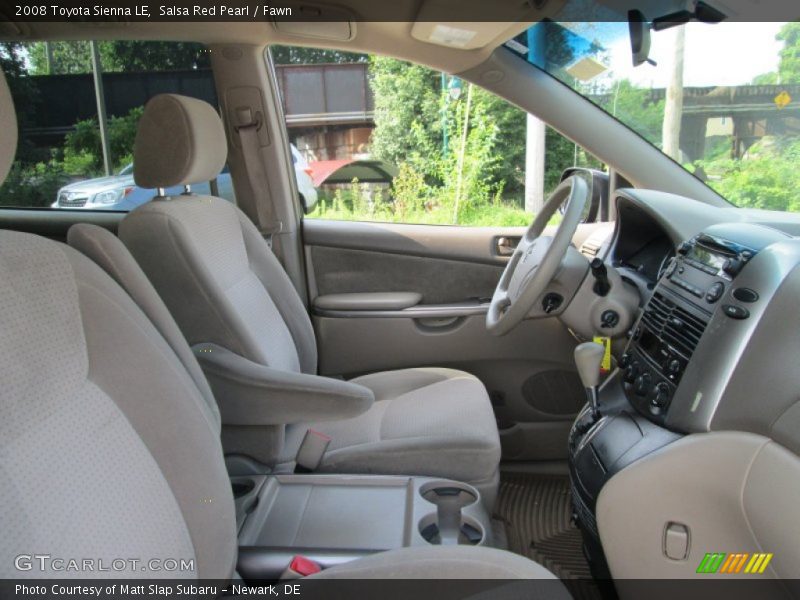 Salsa Red Pearl / Fawn 2008 Toyota Sienna LE