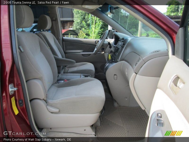 Salsa Red Pearl / Fawn 2008 Toyota Sienna LE