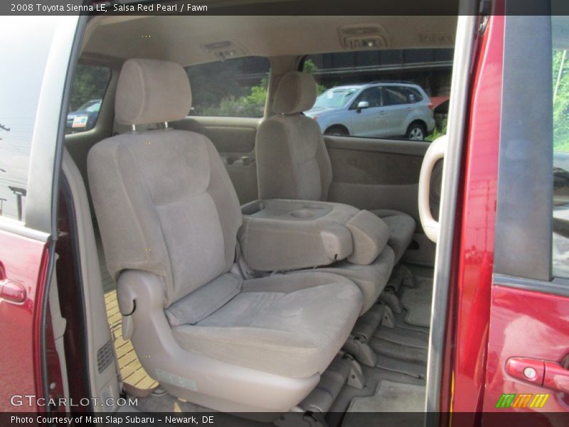 Salsa Red Pearl / Fawn 2008 Toyota Sienna LE