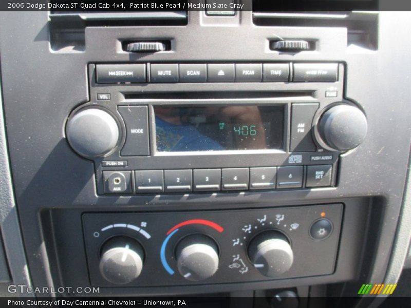 Patriot Blue Pearl / Medium Slate Gray 2006 Dodge Dakota ST Quad Cab 4x4