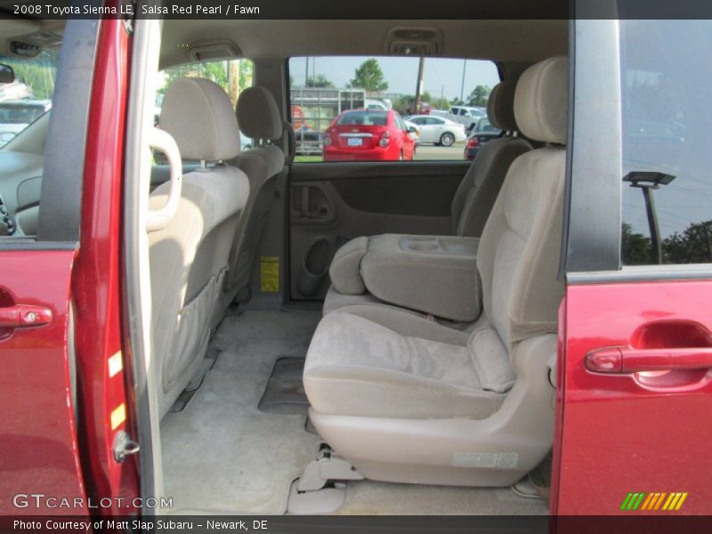 Salsa Red Pearl / Fawn 2008 Toyota Sienna LE